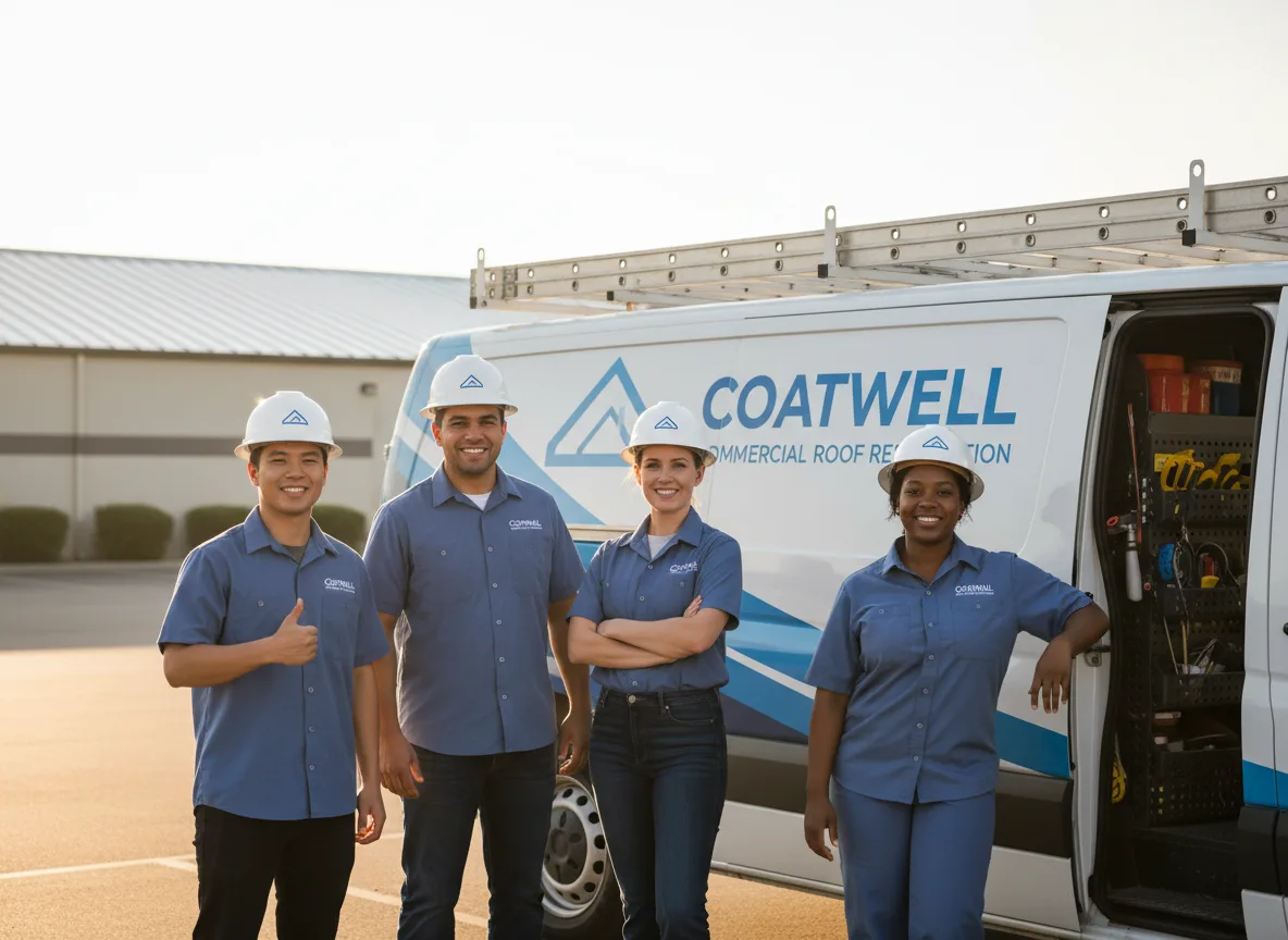 Commercial roof coating company in Rossiter, PA